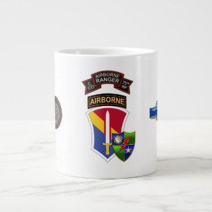 Caneca De Café Grande C Companhia RANGER 75. ª Infantaria I FFV Jumbo M