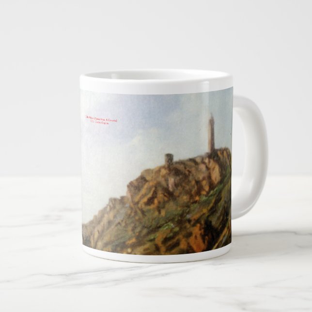 Caneca De Café Grande Cabo Vilano (Camariñas. A Coruña) (Frente Esquerda)