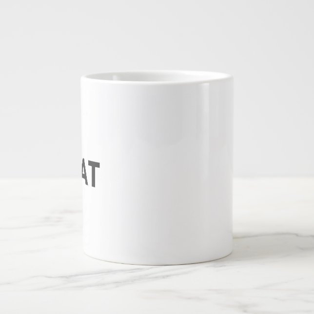 Caneca De Café Grande cabra (Frente)