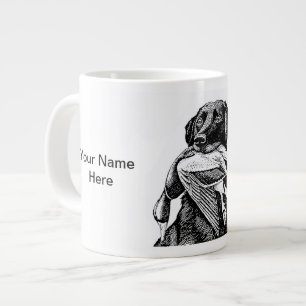 Caneca De Café Grande Caça ao Pato