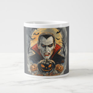 Caneca De Café Grande Caçadores de Vampiros Sedentos de Sangue Sob a Lua