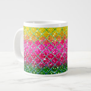 Caneca De Café Grande Cacheskin rosa-reluz