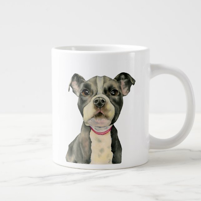 Caneca De Café Grande Cachorro-Cama-Cama-Cama-Cama-Cama (Direita)