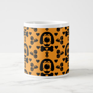Caneca De Café Grande Cachorro Considerado Padrão