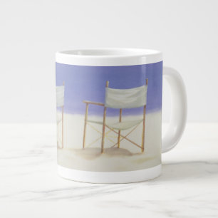 Caneca De Café Grande Cadeiras na praia em 1995
