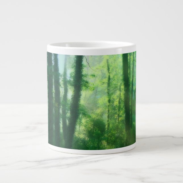 Caneca De Café Grande Cães Especiais De Fertilidade (Frente)