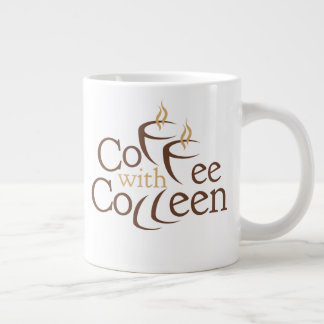 Caneca De Café Grande Café com Colleen Mug com Motif