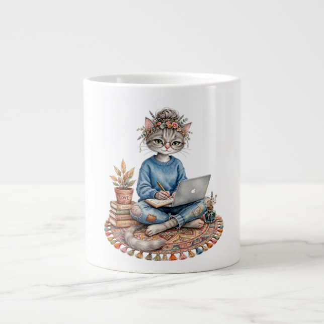 Caneca De Café Grande café cortado (Frente)