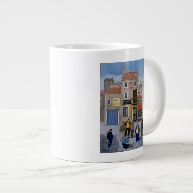 Caneca De Café Grande Café do Centro (Frente Esquerda)