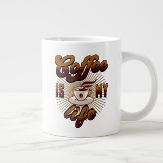 Caneca De Café Grande Café é a minha VIDA