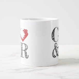 Caneca De Café Grande Café e Revolução Mug Grande