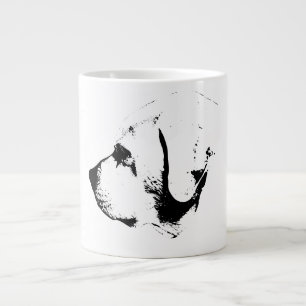 Caneca De Café Grande Café Forte, Amigo Artístico
