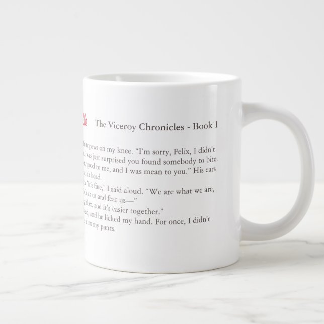 Caneca De Café Grande Café Gigante de Viceroy ou Tea Mug (Direita)