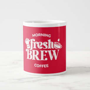 Caneca De Café Grande Café Mug, Cacau Quente