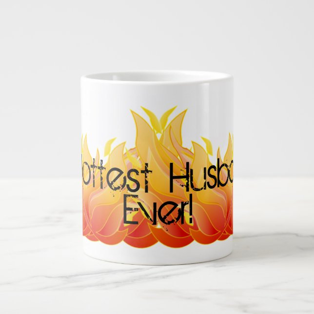 Caneca De Café Grande Café Mug para ele ou para ela. (Frente)