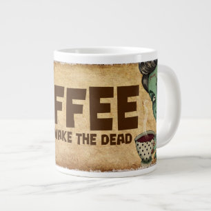 Caneca De Café Grande Café para Acordar do Morto Jumbo Mug