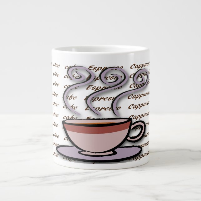 Caneca De Café Grande Café - Pastel Mug Specialty Design (Frente)