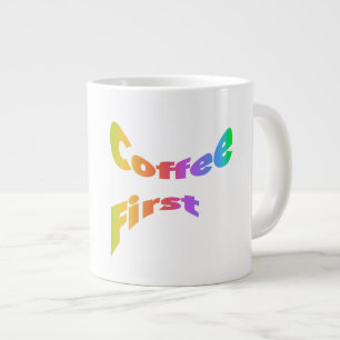 Caneca De Café Grande Café Primeiro - Jumbo Mug