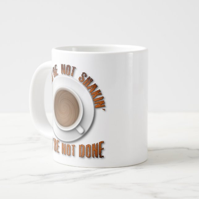 Caneca De Café Grande Cafezz (Frente Esquerda)