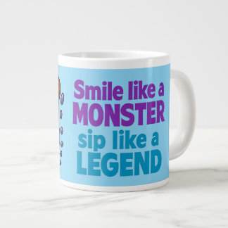 Caneca De Café Grande Caffeine Monster