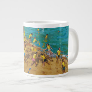 Caneca De Café Grande Cais novo Wales 2013 da excursão da escola