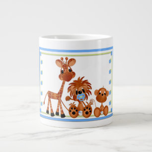 Caneca De Café Grande Cama de Bebês