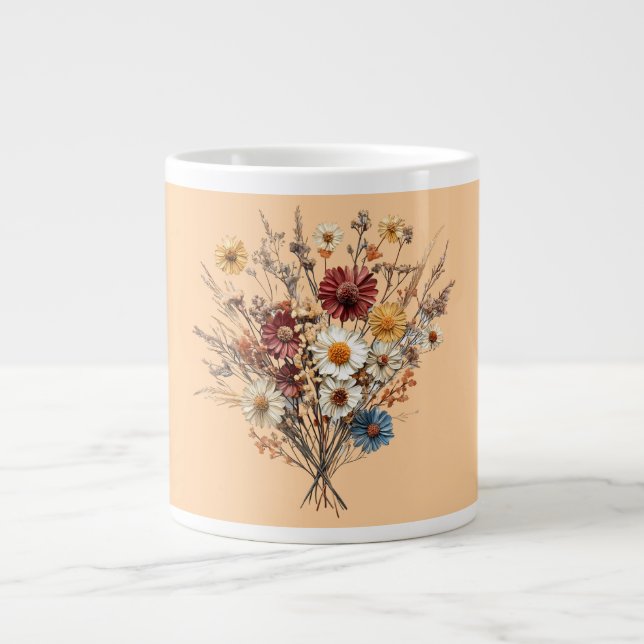 Caneca De Café Grande Cama de Especialidades para a Mãe (Frente)