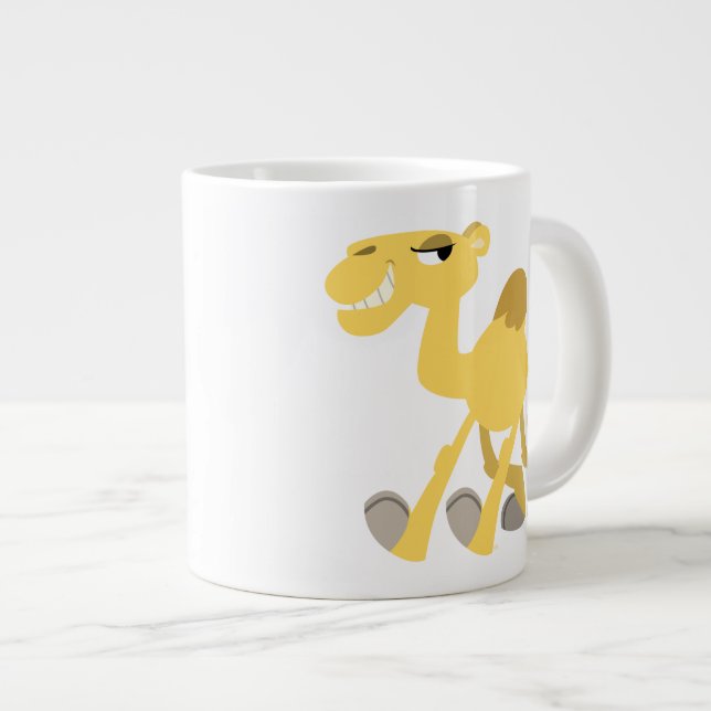 Caneca De Café Grande Camel Jumbo Mug, Legal e bonito (Frente Esquerda)
