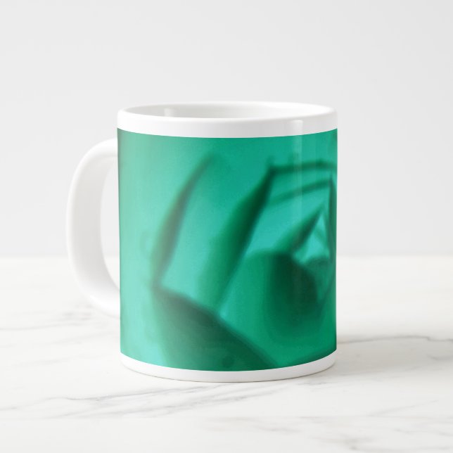 Caneca De Café Grande Camellia Hypnotic Mug (Frente Esquerda)