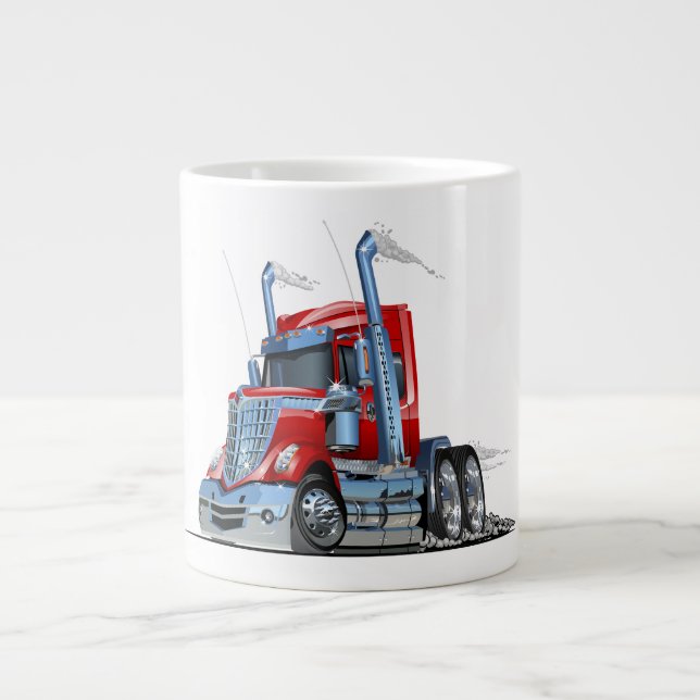 Caneca De Café Grande Caminhão de animação (Frente)
