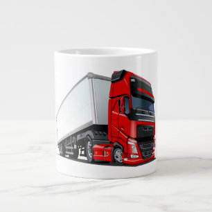 Caneca De Café Grande Caminhão de desenho