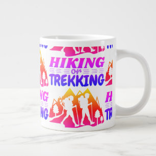 Caneca De Café Grande Caminho ou Trekking