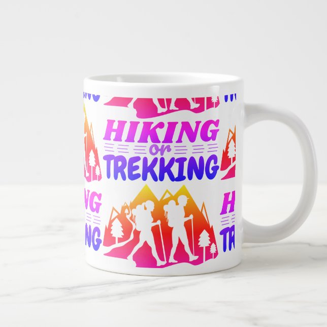 Caneca De Café Grande Caminho ou Trekking (Direita)