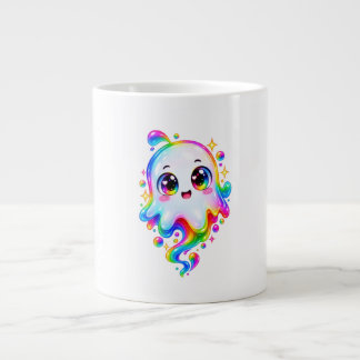 Caneca De Café Grande Camisa de Foto de Fantasma Fofo Personalizada de H