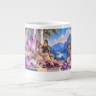 Caneca De Café Grande Camisa do Bulldog Francês camisas camisetas amante