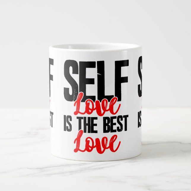 Caneca De Café Grande Camisetas De Empoderamento De Mulheres - O Autoamo (Frente)