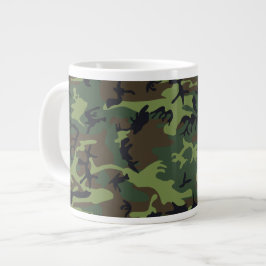 Caneca De Café Grande Camo