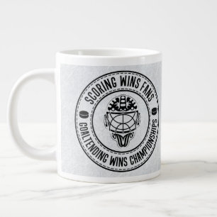 Caneca De Café Grande Campeonato de Goaltens de Hóquei em Mug