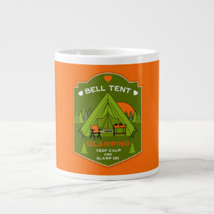 Caneca De Café Grande Camping de Luxo em Tenda Sino