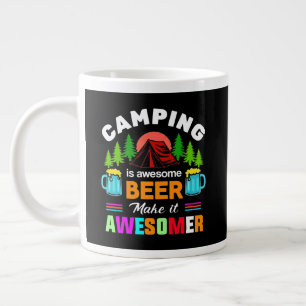 Caneca De Café Grande Camping é Cerveja Incrível TornaIncrível-67357