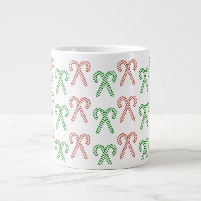 Caneca De Café Grande Cana-doce/menta-pimenta (Frente)