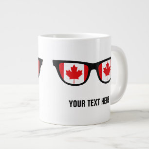 Caneca De Café Grande Canadiano Shades personalizados mugs