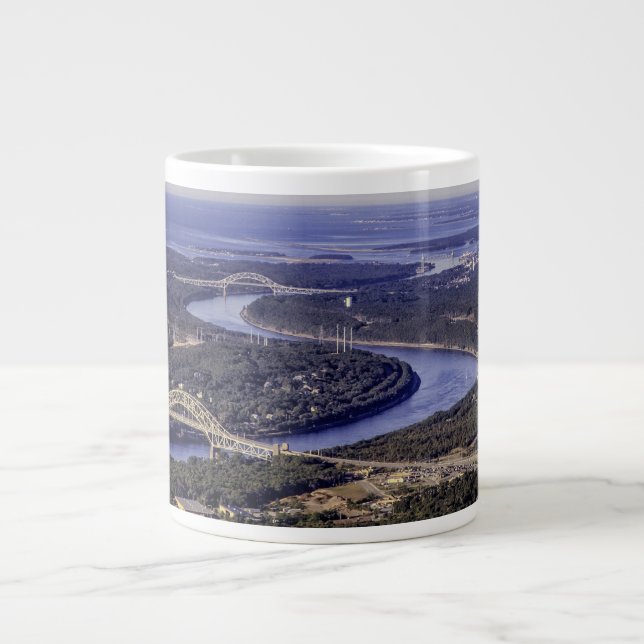Caneca De Café Grande Canal Cabo Cod Jumbo Mug (Frente)