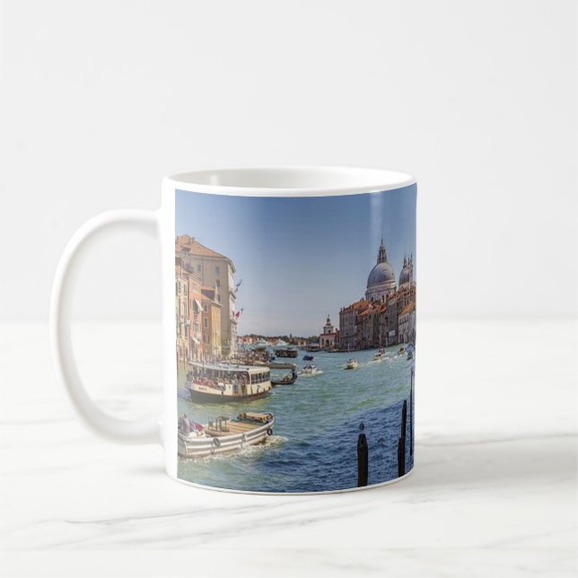 Caneca De Café Grande Canal Veneza (Esquerda)