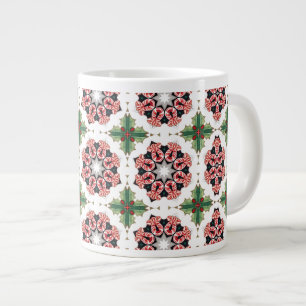 Caneca De Café Grande Canas de Natal Festivas