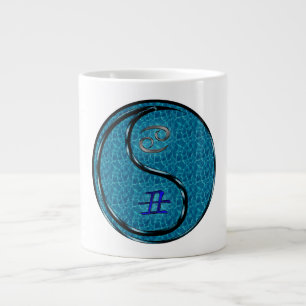 Caneca De Café Grande Câncer & Boi de Água
