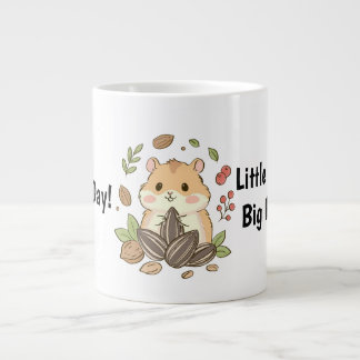 Caneca De Café Grande Caneca de Hamster Fofa – Pequenos Momentos, Grande