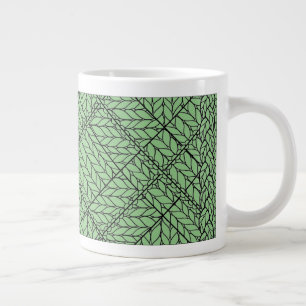 Caneca De Café Grande Caneca Grande Branca de MALHA ARGILE SAGE