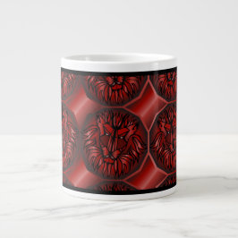 Caneca De Café Grande Caneca Grande Personalizável de Leão