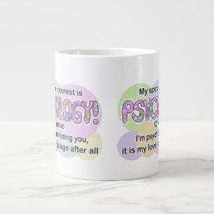 Caneca De Café Grande Caneca, Linguagem do Amor Psicologia (TDAH, Autist